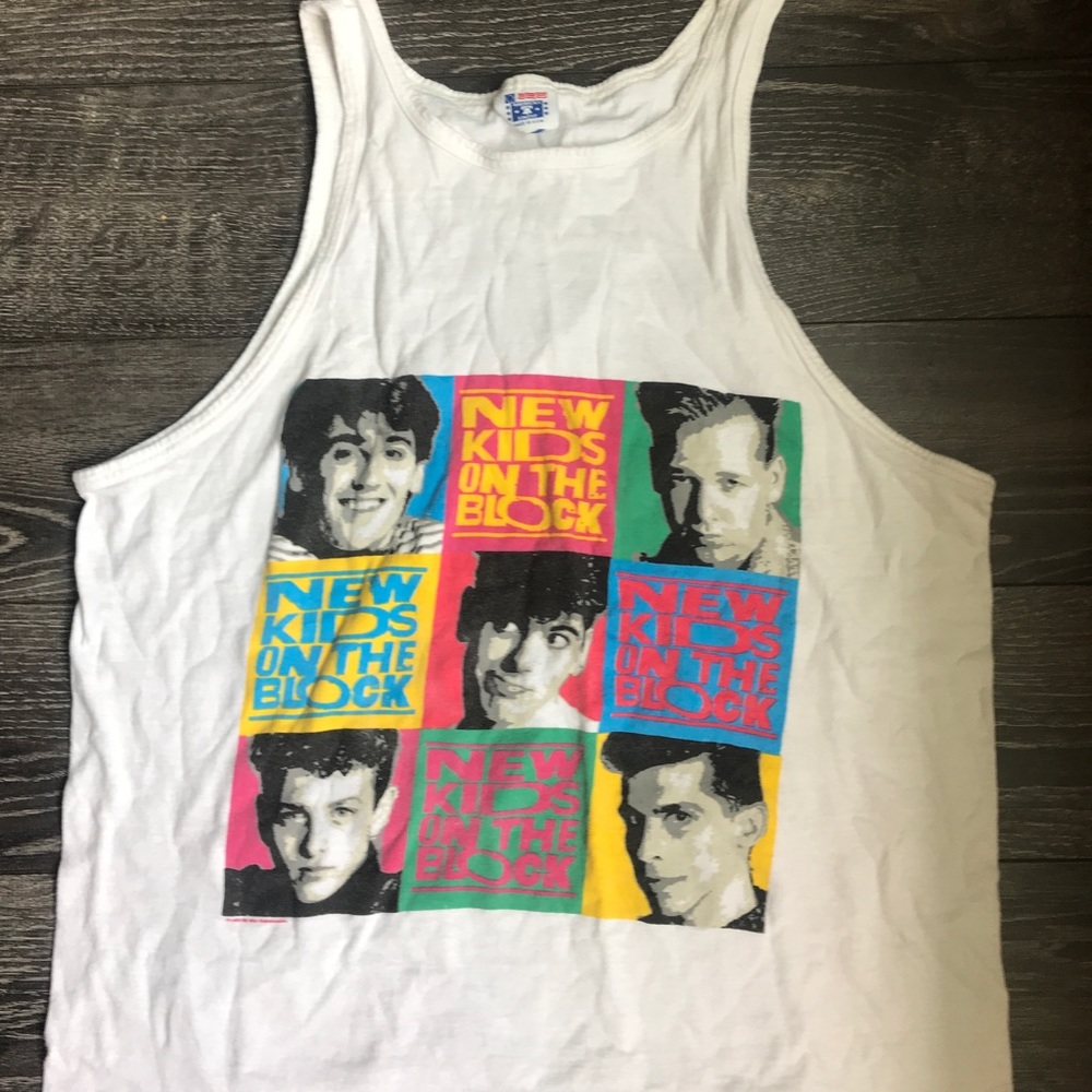 New kids on the block tank top